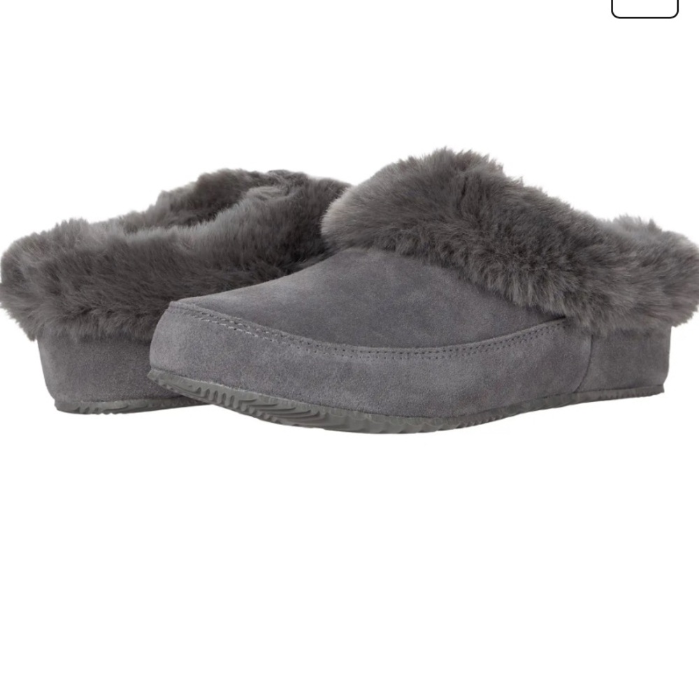 Sorel Go Coffee Run Slipper Grey Quarry NWB 9